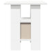 Noptieră cu sertar 2 pcs Alb 41 x 40 x 45 cm Lemn compozit - WALTI WALTI