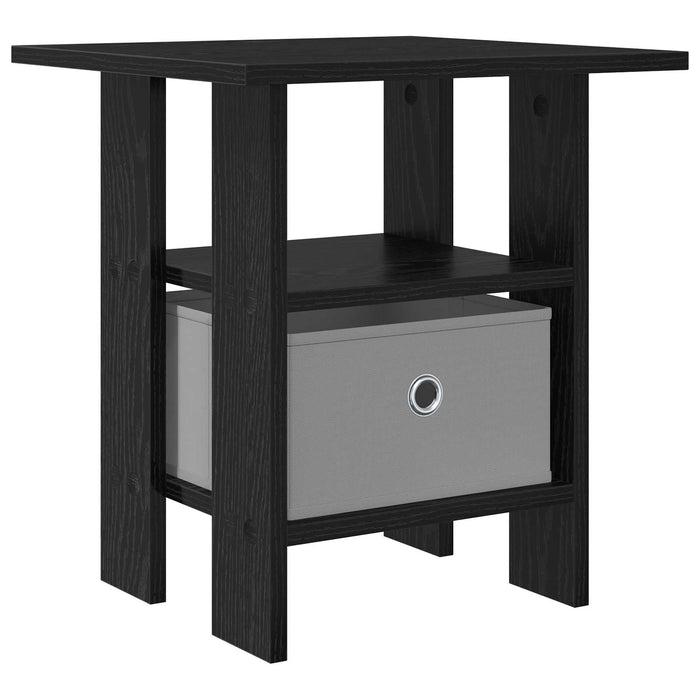 Noptieră cu sertar Stejar Negru 41 x 40 x 45 cm Lemn compozit - WALTI WALTI
