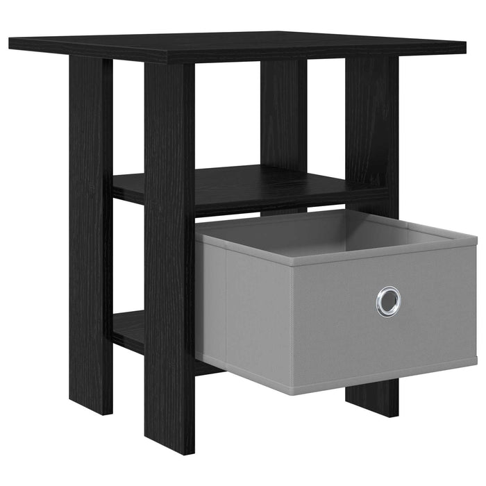 Noptieră cu sertar Stejar Negru 41 x 40 x 45 cm Lemn compozit - WALTI WALTI