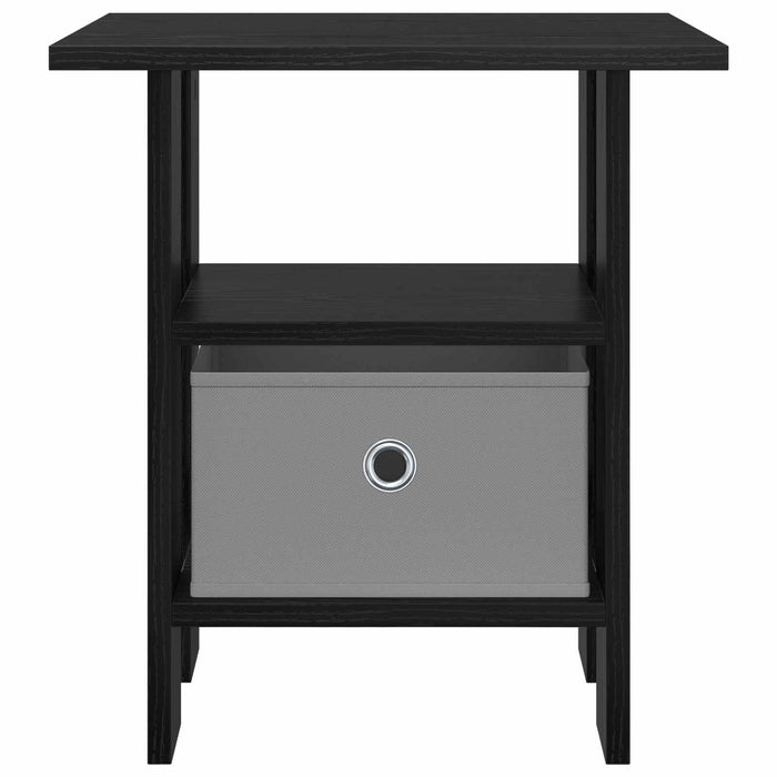 Noptieră cu sertar Stejar Negru 41 x 40 x 45 cm Lemn compozit - WALTI WALTI