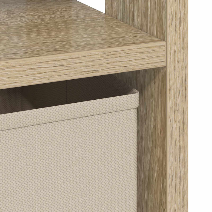 Noptieră 2 pcs Stejar Sonoma 41 x 40 x 45 cm Lemn compozit - WALTI WALTI
