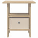 Noptieră 2 pcs Stejar Sonoma 41 x 40 x 45 cm Lemn compozit - WALTI WALTI