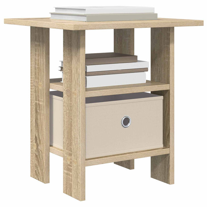 Noptieră 2 pcs Stejar Sonoma 41 x 40 x 45 cm Lemn compozit - WALTI WALTI