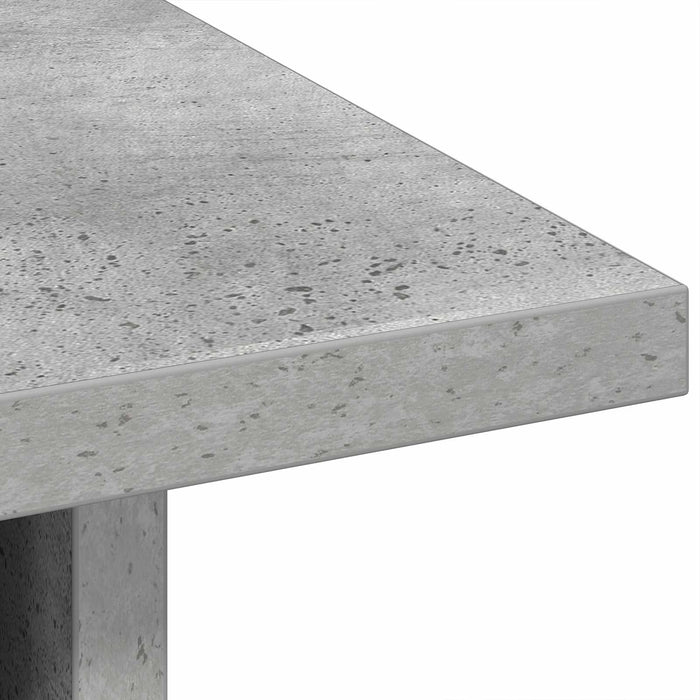 Noptieră cu sertar Gri din beton 41 x 40 x 45 cm Lemn compozit - WALTI WALTI