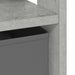 Noptieră cu sertar Gri din beton 41 x 40 x 45 cm Lemn compozit - WALTI WALTI