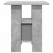 Noptieră cu sertar Gri din beton 41 x 40 x 45 cm Lemn compozit - WALTI WALTI