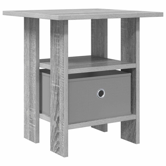 Noptieră cu sertar Gri Sonoma 41 x 40 x 45 cm Lemn compozit - WALTI WALTI