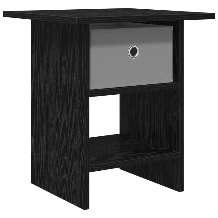 Noptieră cu sertar Stejar Negru 41 x 40 x 45 cm Lemn compozit - WALTI WALTI
