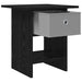 Noptieră 2 pcs Stejar Negru 41 x 40 x 45 cm Lemn compozit - WALTI WALTI