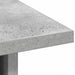 Noptieră 2 pcs Gri din beton 41 x 40 x 45 cm Lemn compozit - WALTI WALTI