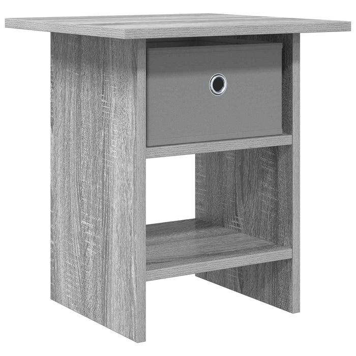 Noptieră cu sertar Gri Sonoma 41 x 40 x 45 cm Lemn compozit - WALTI WALTI