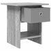 Noptieră 2 pcs Gri Sonoma 41 x 40 x 45 cm Lemn compozit - WALTI WALTI