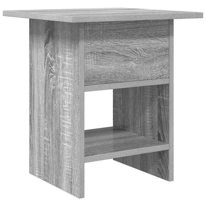 Noptieră 2 pcs Gri Sonoma 41 x 40 x 45 cm Lemn compozit - WALTI WALTI