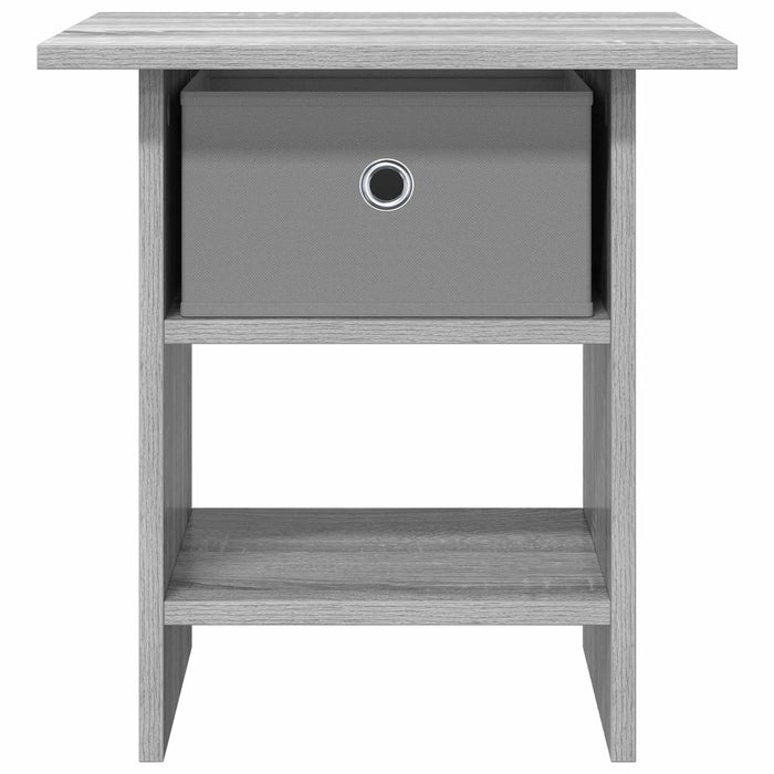Noptieră 2 pcs Gri Sonoma 41 x 40 x 45 cm Lemn compozit - WALTI WALTI
