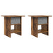 Noptieră 2 pcs Lemn vechi 41 x 40 x 45 cm Lemn compozit - WALTI WALTI