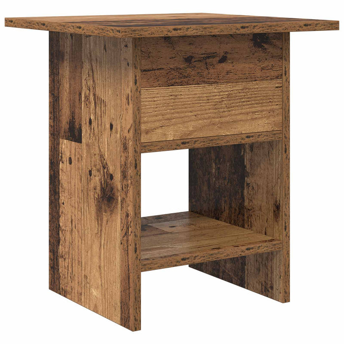Noptieră 2 pcs Lemn vechi 41 x 40 x 45 cm Lemn compozit - WALTI WALTI