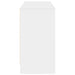 Birou cu sertar cu raft Alb 100 x 40 x 75 cm Lemn compozit - WALTI WALTI