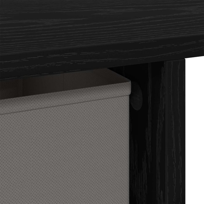Birou cu sertar Stejar Negru 100 x 40 x 75 cm Lemn compozit - WALTI WALTI
