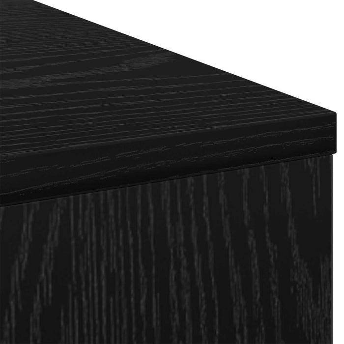 Birou cu sertar Stejar Negru 100 x 40 x 75 cm Lemn compozit - WALTI WALTI