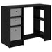 Birou cu sertar Stejar Negru 100 x 40 x 75 cm Lemn compozit - WALTI WALTI