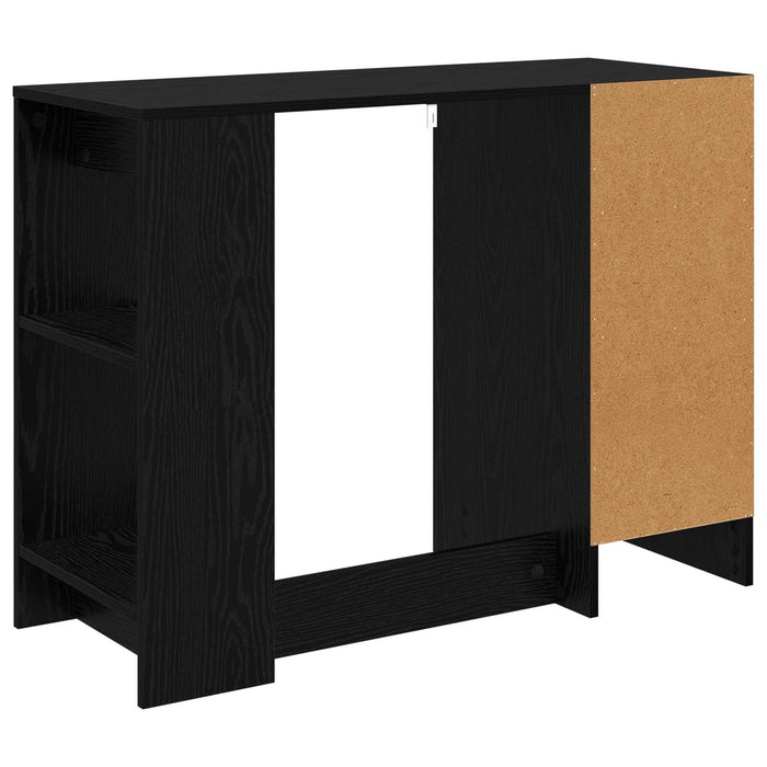 Birou cu sertar Stejar Negru 100 x 40 x 75 cm Lemn compozit - WALTI WALTI