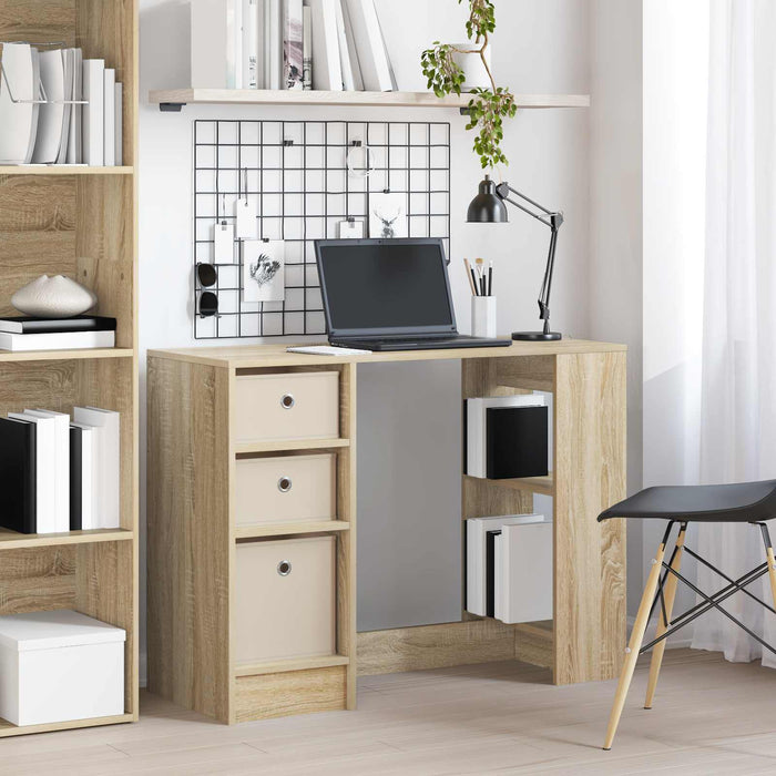 Birou cu sertar Stejar Sonoma 100 x 40 x 75 cm Lemn compozit - WALTI WALTI