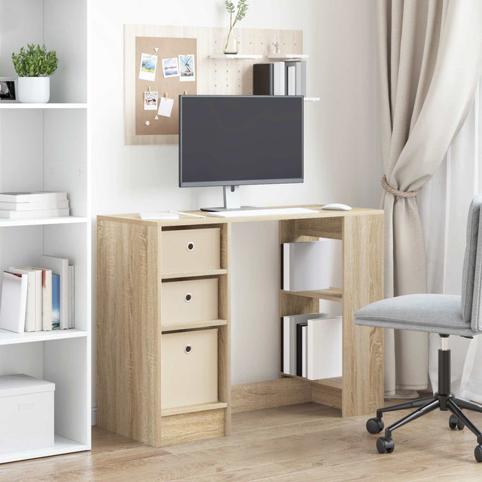 Birou cu sertar Stejar Sonoma 100 x 40 x 75 cm Lemn compozit - WALTI WALTI