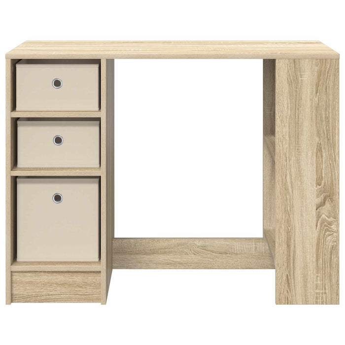 Birou cu sertar Stejar Sonoma 100 x 40 x 75 cm Lemn compozit - WALTI WALTI