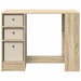 Birou cu sertar Stejar Sonoma 100 x 40 x 75 cm Lemn compozit - WALTI WALTI