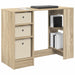 Birou cu sertar Stejar Sonoma 100 x 40 x 75 cm Lemn compozit - WALTI WALTI