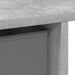 Birou cu sertar Gri din beton 100 x 40 x 75 cm Lemn compozit - WALTI WALTI