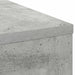 Birou cu sertar Gri din beton 100 x 40 x 75 cm Lemn compozit - WALTI WALTI