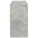 Birou cu sertar Gri din beton 100 x 40 x 75 cm Lemn compozit - WALTI WALTI