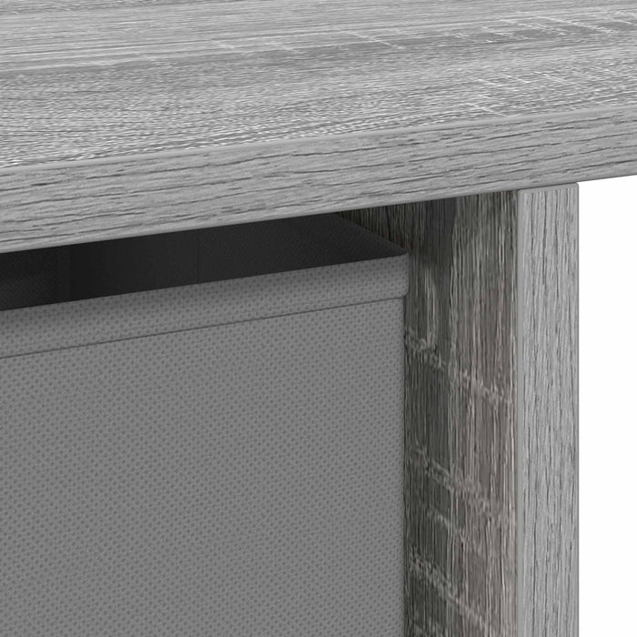 Birou cu sertar Gri Sonoma 100 x 40 x 75 cm Lemn compozit - WALTI WALTI