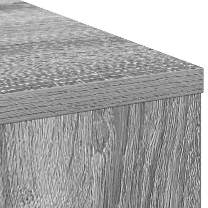Birou cu sertar Gri Sonoma 100 x 40 x 75 cm Lemn compozit - WALTI WALTI