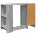 Birou cu sertar Gri Sonoma 100 x 40 x 75 cm Lemn compozit - WALTI WALTI