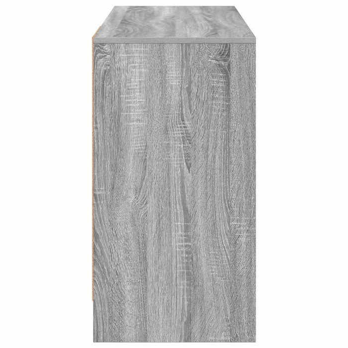 Birou cu sertar Gri Sonoma 100 x 40 x 75 cm Lemn compozit - WALTI WALTI