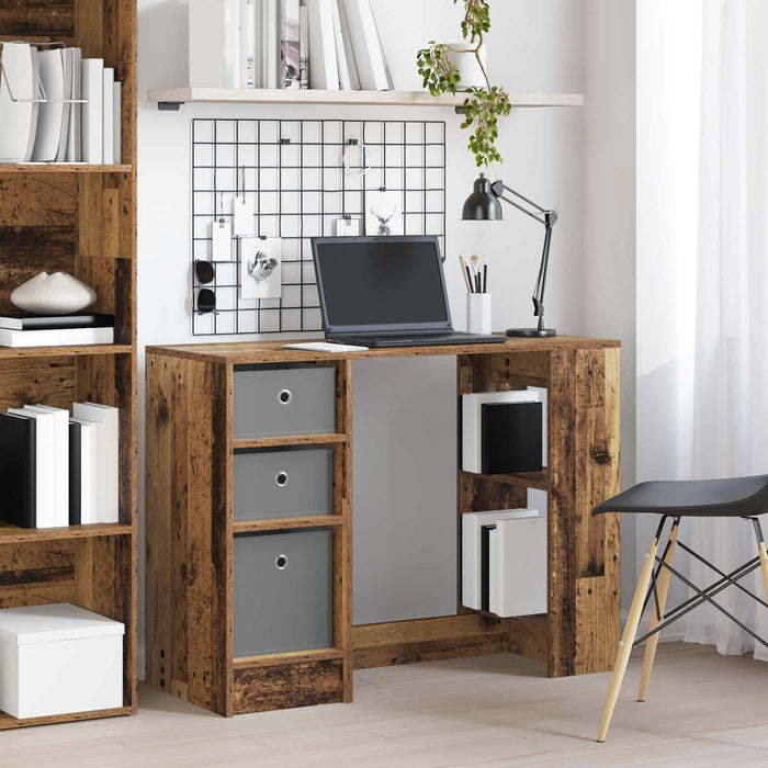 Birou cu sertar Lemn vechi 100 x 40 x 75 cm Lemn compozit - WALTI WALTI