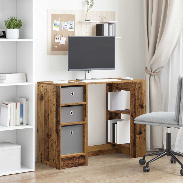 Birou cu sertar Lemn vechi 100 x 40 x 75 cm Lemn compozit - WALTI WALTI