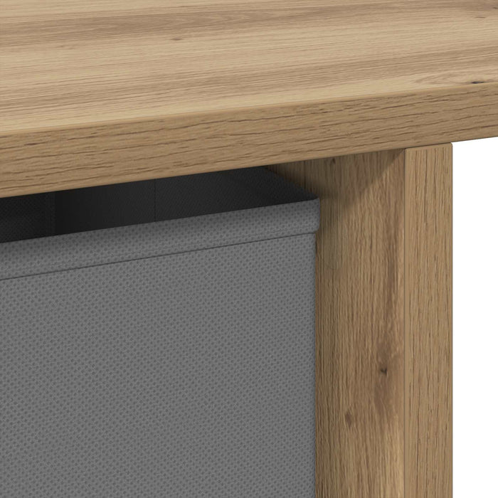 Birou cu sertar Stejar Artizanal 100 x 40 x 75 cm Lemn compozit - WALTI WALTI