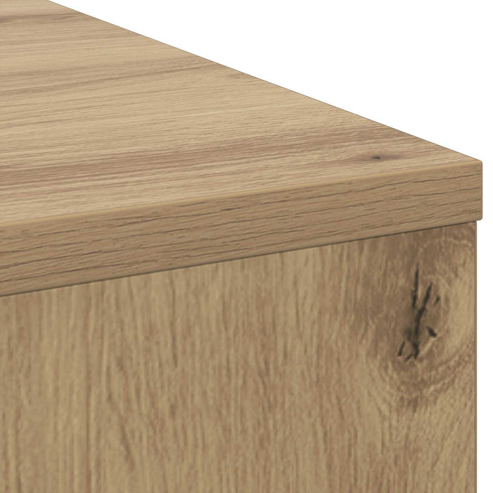 Birou cu sertar Stejar Artizanal 100 x 40 x 75 cm Lemn compozit - WALTI WALTI