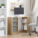 Birou cu sertar Stejar Artizanal 100 x 40 x 75 cm Lemn compozit - WALTI WALTI