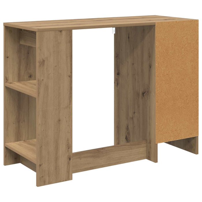 Birou cu sertar Stejar Artizanal 100 x 40 x 75 cm Lemn compozit - WALTI WALTI