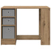 Birou cu sertar Stejar Artizanal 100 x 40 x 75 cm Lemn compozit - WALTI WALTI