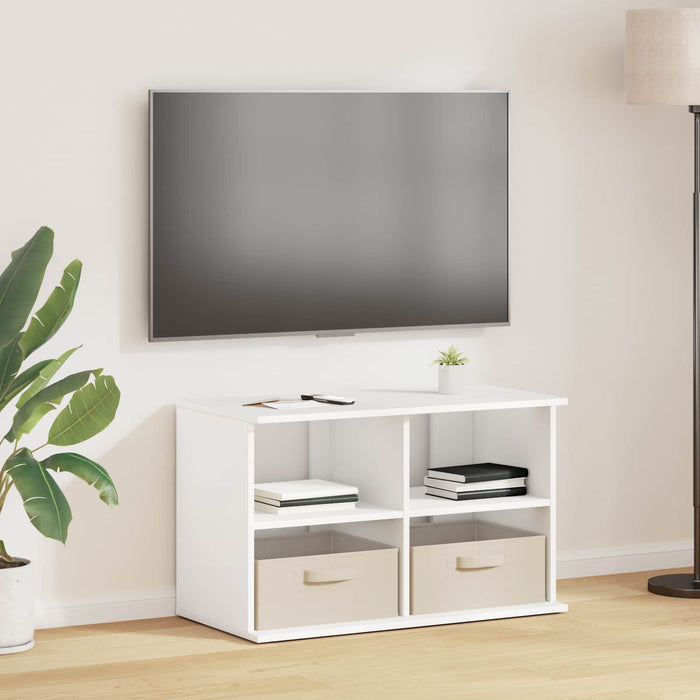 Suport pentru TV cu sertar Alb 79 x 40 x 48 cm - WALTI WALTI