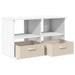 Suport pentru TV cu sertar Alb 79 x 40 x 48 cm - WALTI WALTI
