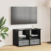 Suport pentru TV cu sertar Stejar Negru 79 x 40 x 48 cm - WALTI WALTI