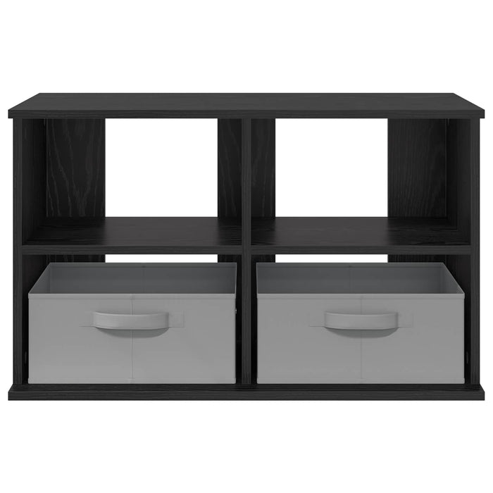 Suport pentru TV cu sertar Stejar Negru 79 x 40 x 48 cm - WALTI WALTI