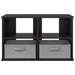 Suport pentru TV cu sertar Stejar Negru 79 x 40 x 48 cm - WALTI WALTI