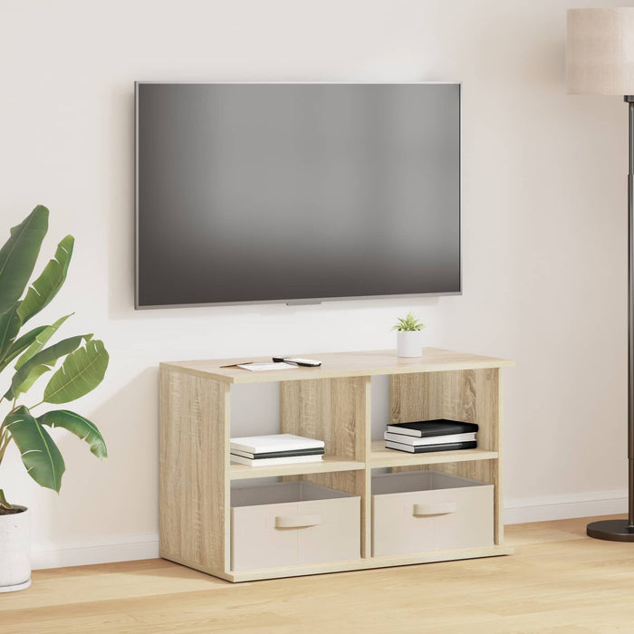 Suport pentru TV cu sertar Stejar Sonoma 79 x 40 x 48 cm - WALTI WALTI